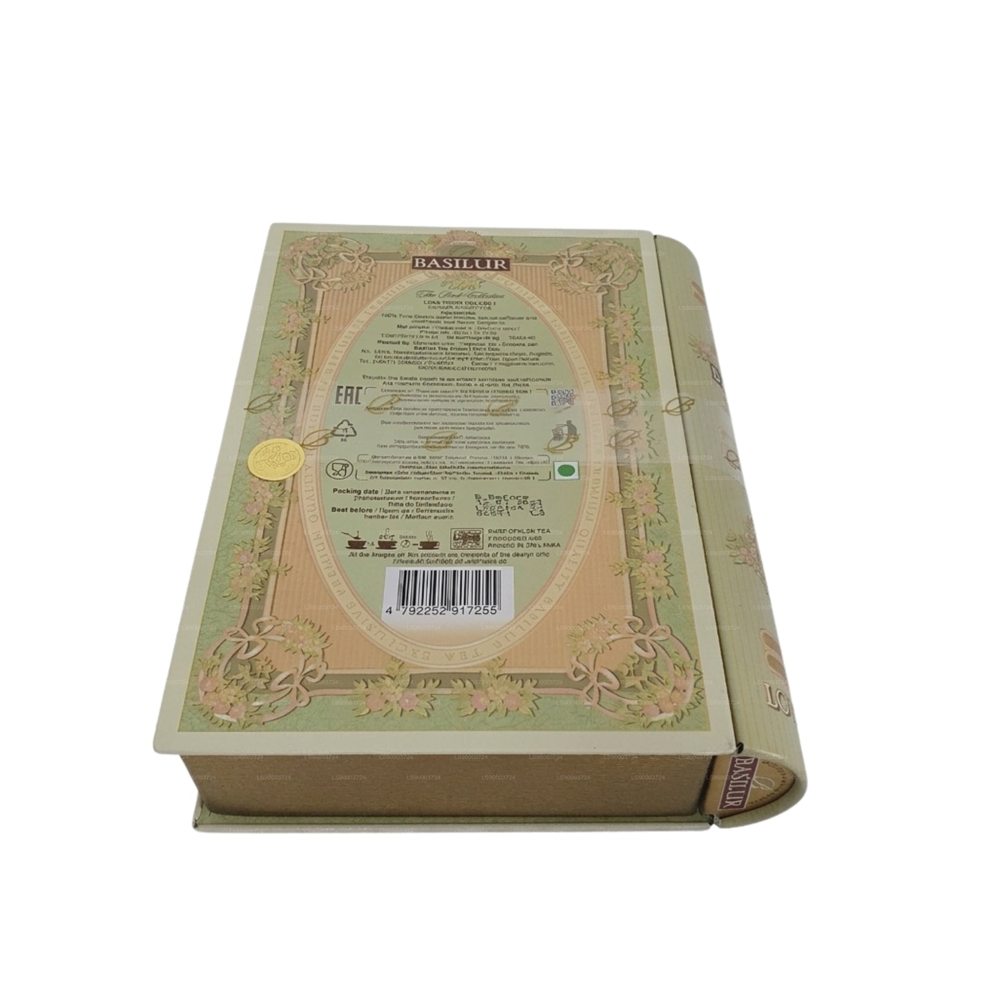 Basilur Tea Book ”Love Story - Volym I” (100g) Caddy