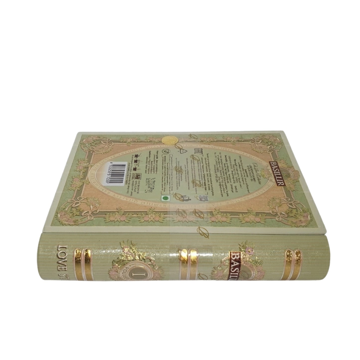 Basilur Tea Book ”Love Story - Volym I” (100g) Caddy