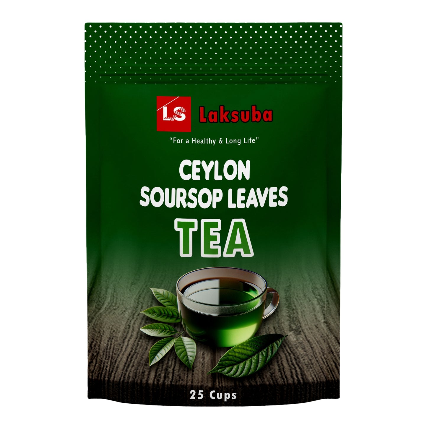 Laksuba Ceylon Soursop Leaves Tea (37,5 g) 25 tepåsar