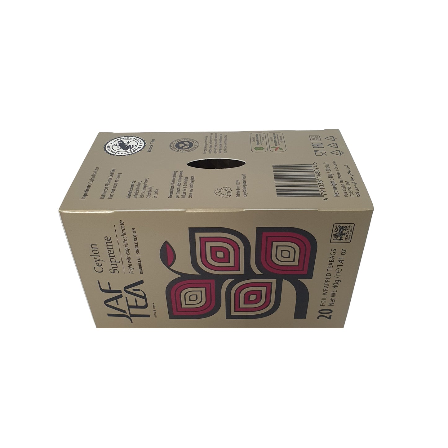 Jaf Tea Classic Gold Collection Ceylon Supreme (50g)