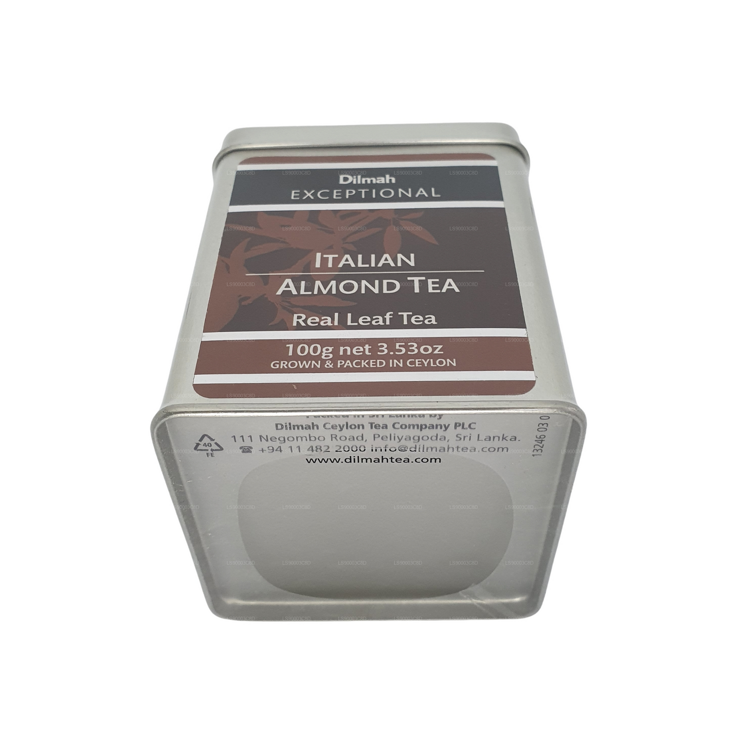 Dilmah Exceptionellt Italienskt Mandelte (100g) Plåtburk
