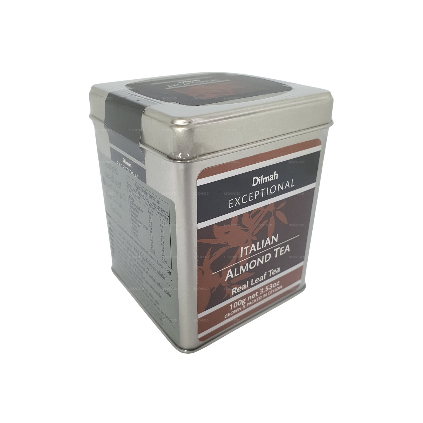 Dilmah Exceptionellt Italienskt Mandelte (100g) Plåtburk