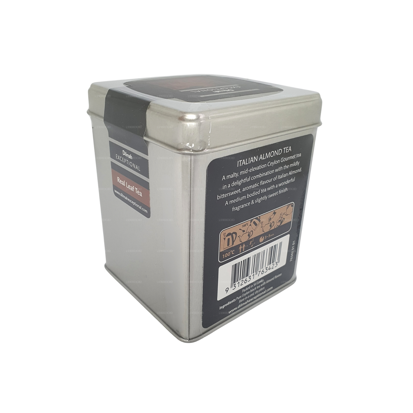 Dilmah Exceptionellt Italienskt Mandelte (100g) Plåtburk