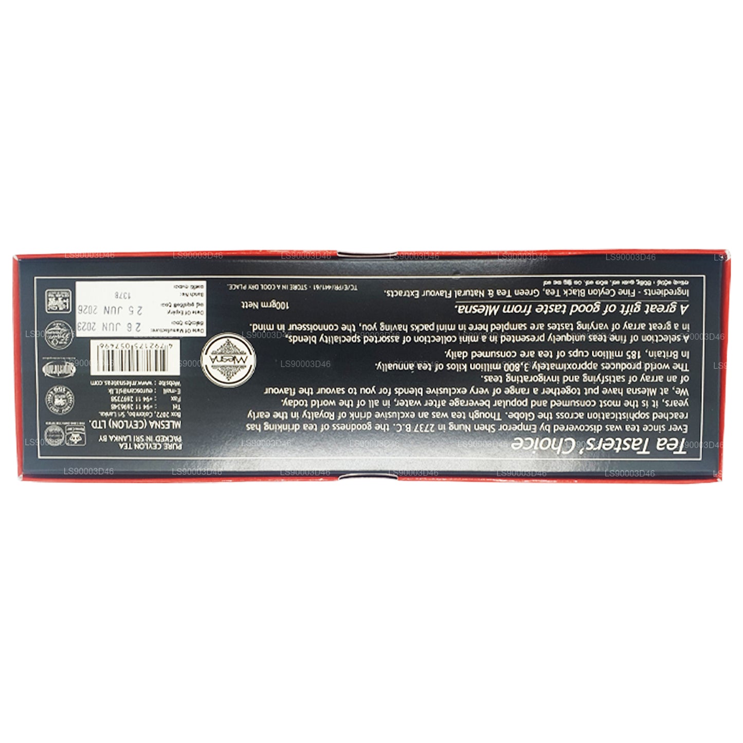 Mlesna Taster's Choice 7 Blandat te (100g)