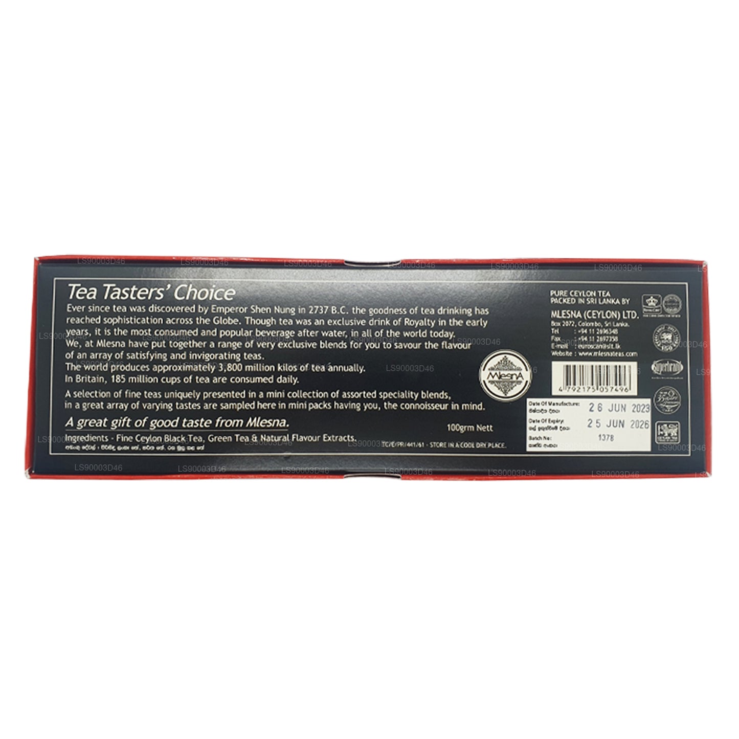 Mlesna Taster's Choice 7 Blandat te (100g)