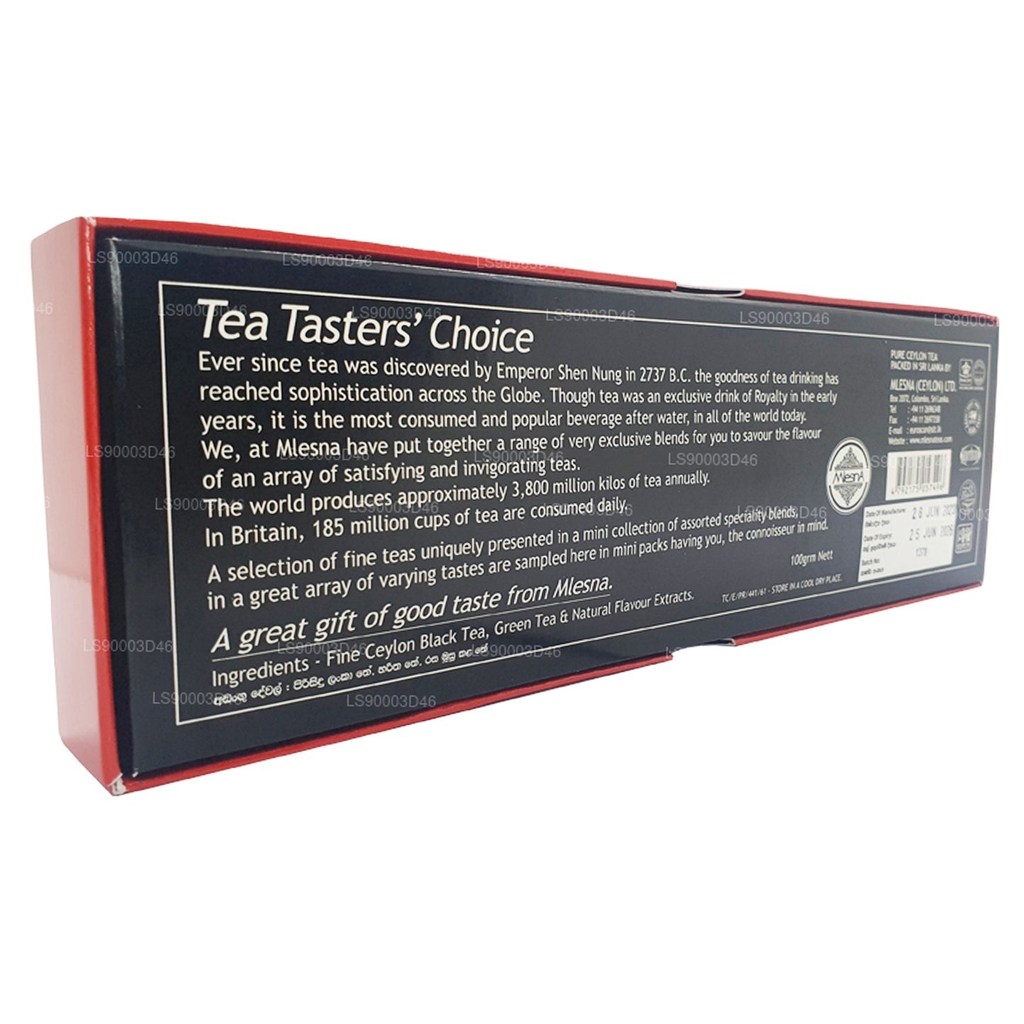 Mlesna Taster's Choice 7 Blandat te (100g)