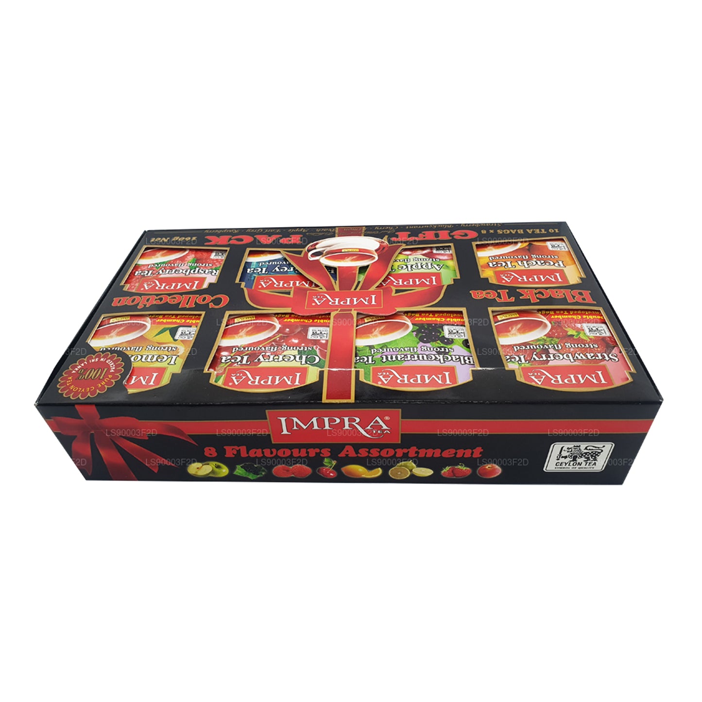 Impra 8 Flavours Svart te Kollektion (160g)