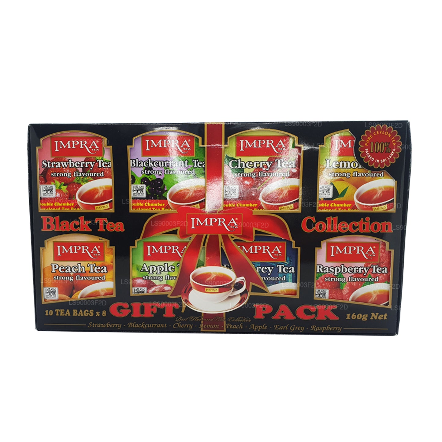 Impra 8 Flavours Svart te Kollektion (160g)