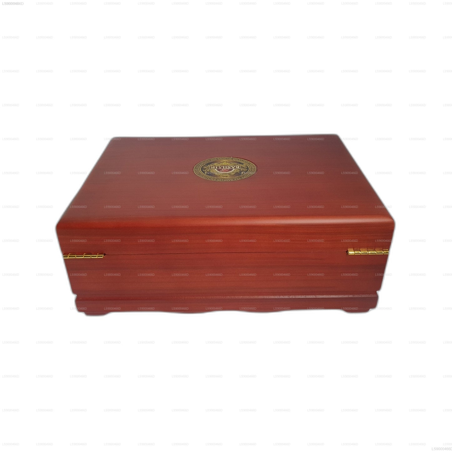 Basilur Executive Gifts blandade träpresentförpackningar (235 g) 120 tepåsar