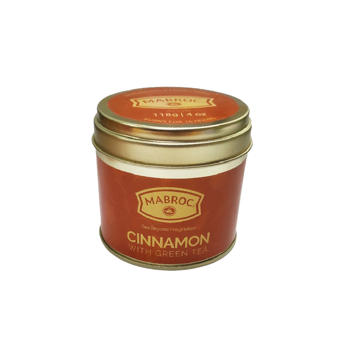 Mabroc Tea Infused Candle Candle med grönt te (118g)