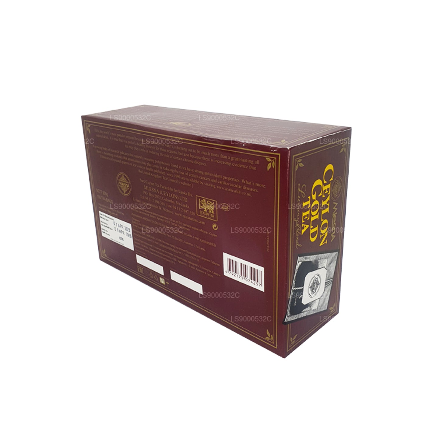 Mlesna Ceylon Gold Tepåsar