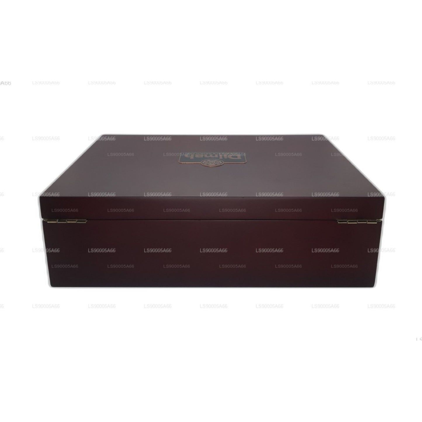 Dilmah Luxury Timber Presenter med lock (12 Sorter)