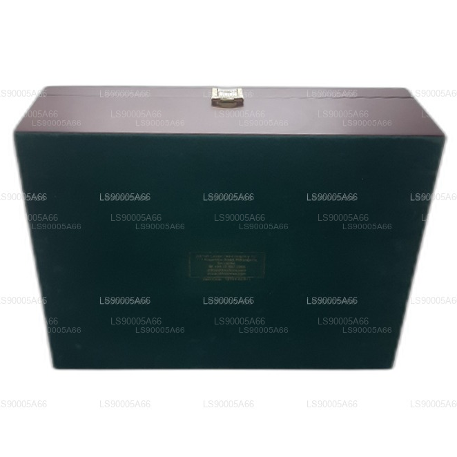 Dilmah Luxury Timber Presenter med lock (12 Sorter)