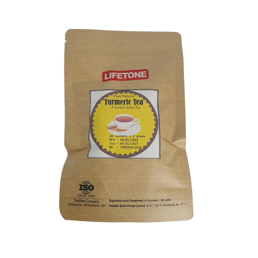 Lifetone Turmeric Tea (40g) 20 Tea Bags