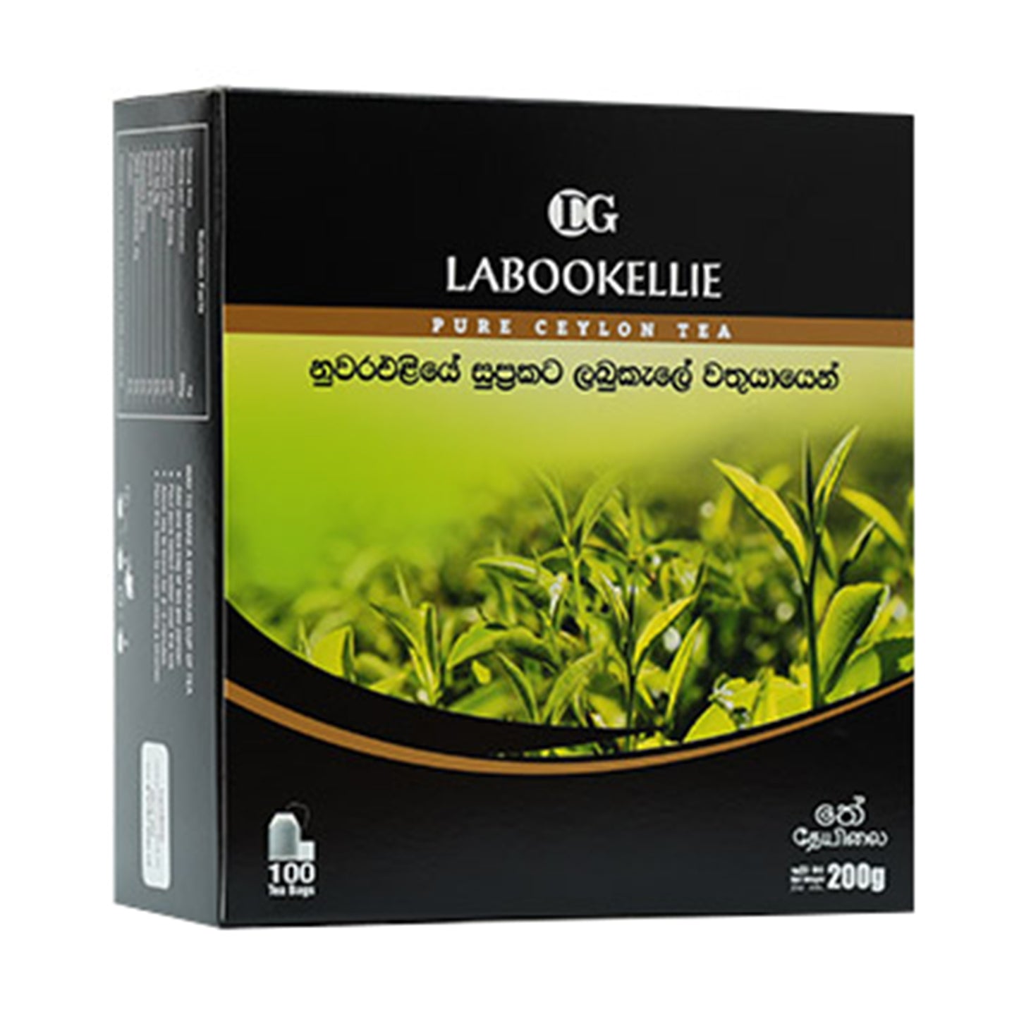 DG Labookellie Ceylon svart te (50 g) 25 tepåsar
