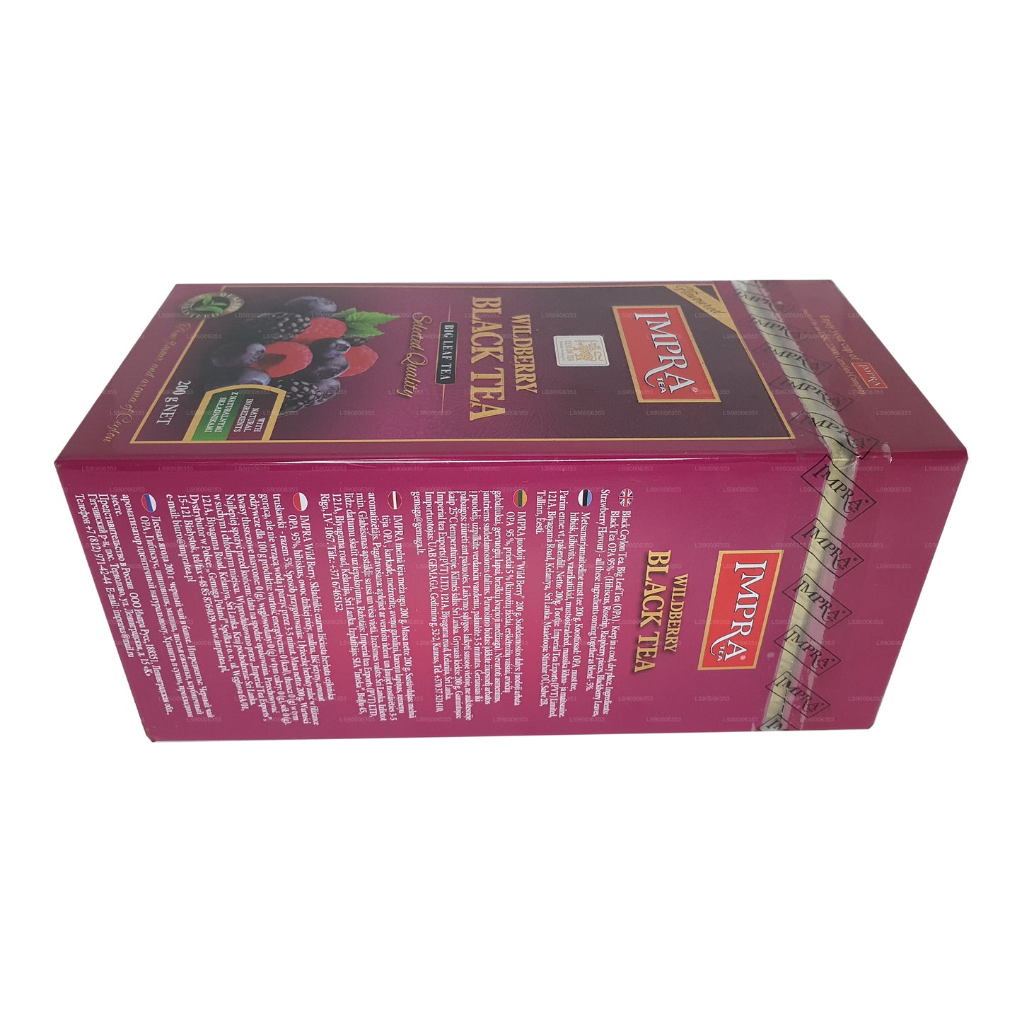 Impra Wildberry Big Leaf (200g) Meatal Caddy