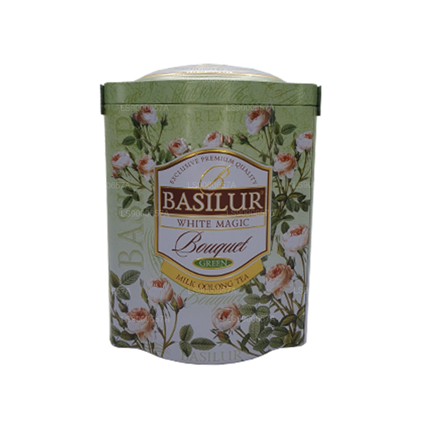 Basilur Vit Magisk Bukett Grön Caddy (100g)
