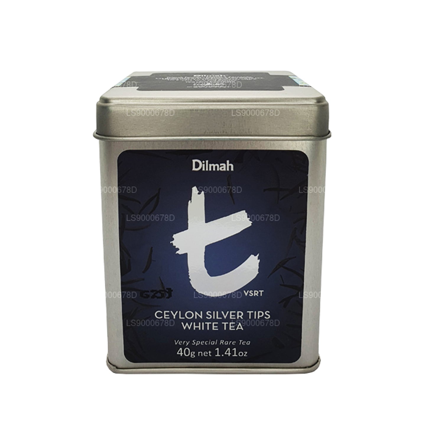 Dilmah Ceylon Silver Tips Vitt te (40g) Caddy Löst te