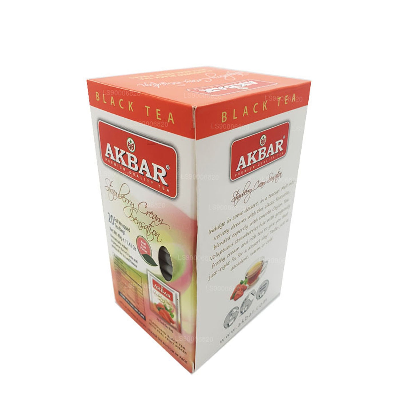 Akbar Strawberry Cream Sensation (40g) 20 tepåsar