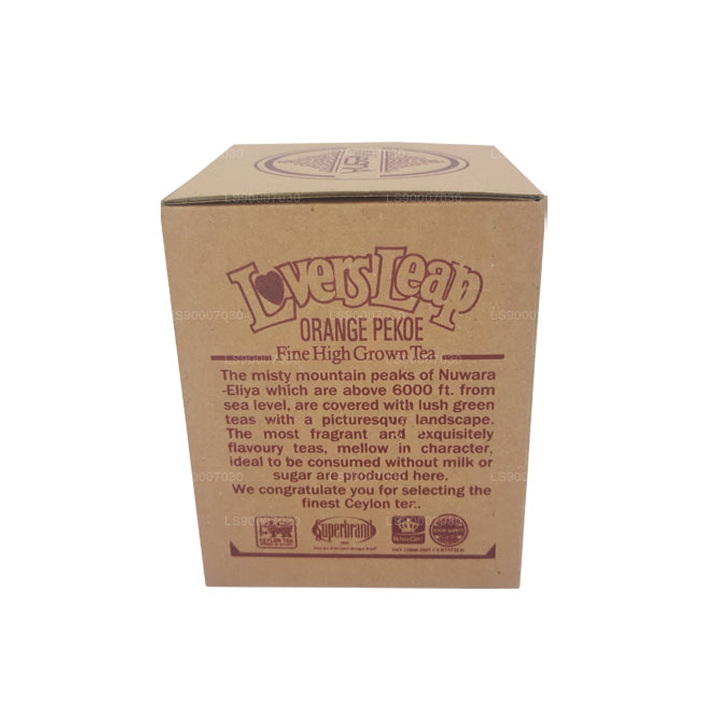 Mlesna Tea Lover's Leap Orange Pekoe I Metal Caddy (100g)