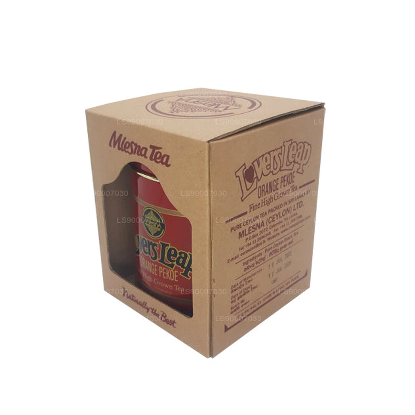 Mlesna Tea Lover's Leap Orange Pekoe I Metal Caddy (100g)