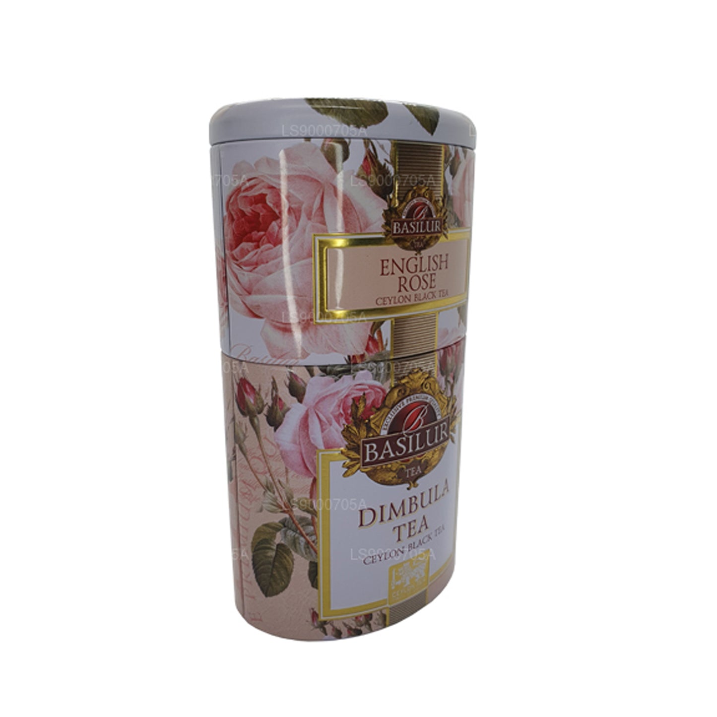 Basilur frukter och blommor ”English Rose” Dimbula (100g) Caddy