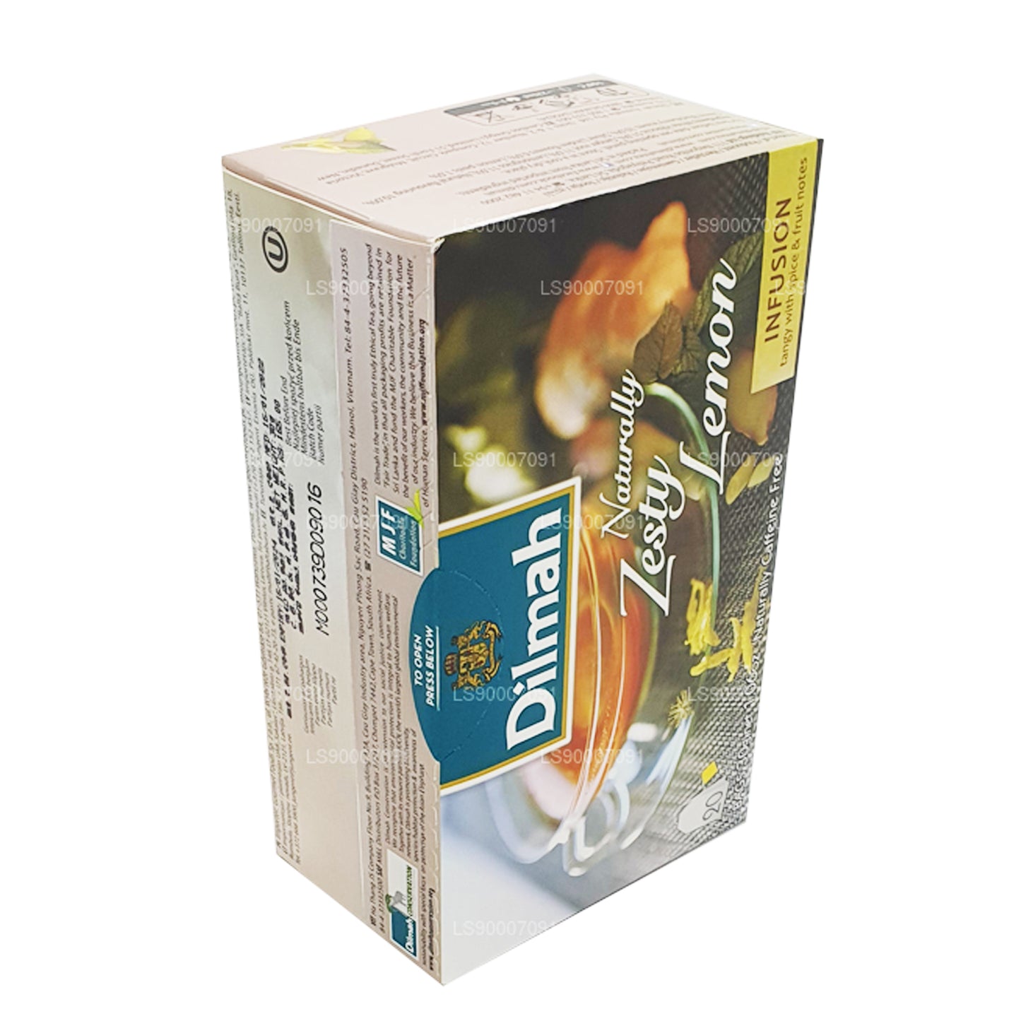 Dilmah Naturligt Zesty Lemon (30g) 20 tepåsar