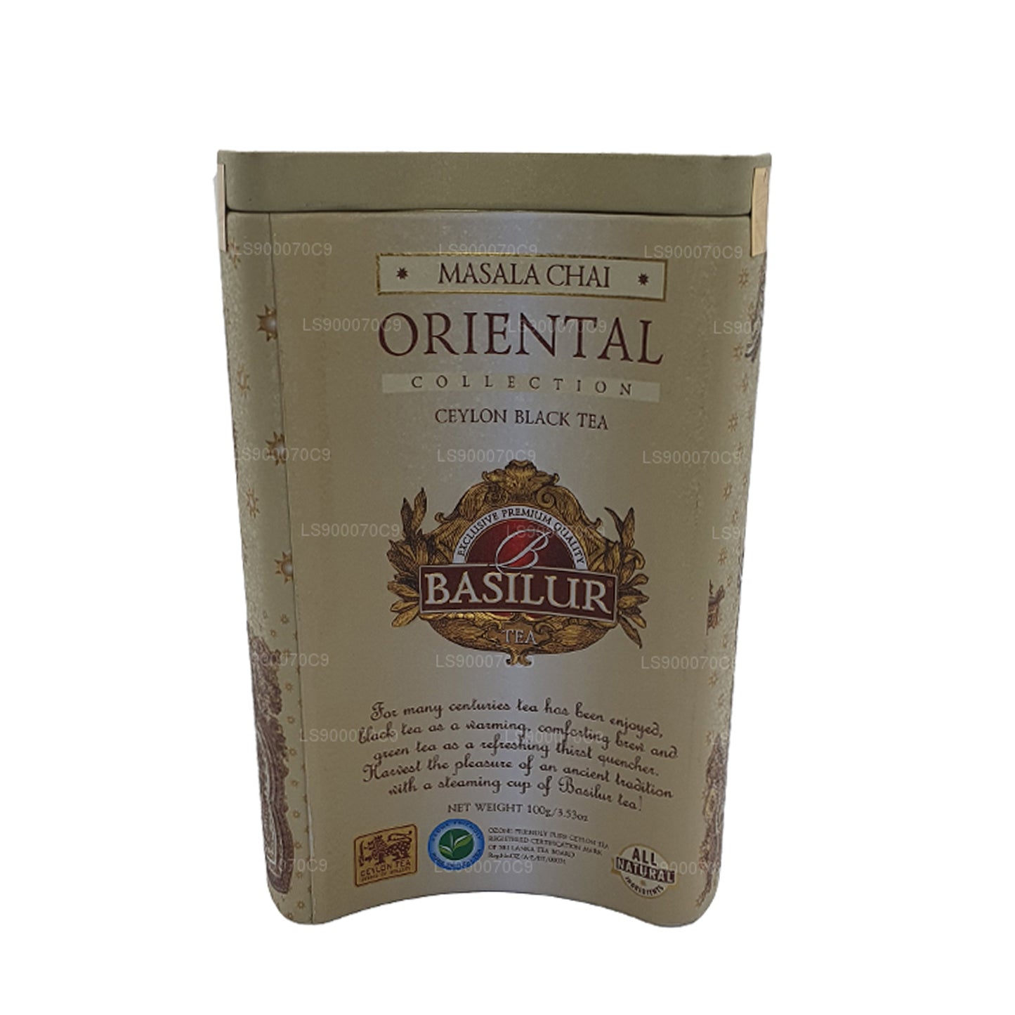 Orientalisk basilur ”Masala Chai” (100g) Caddy