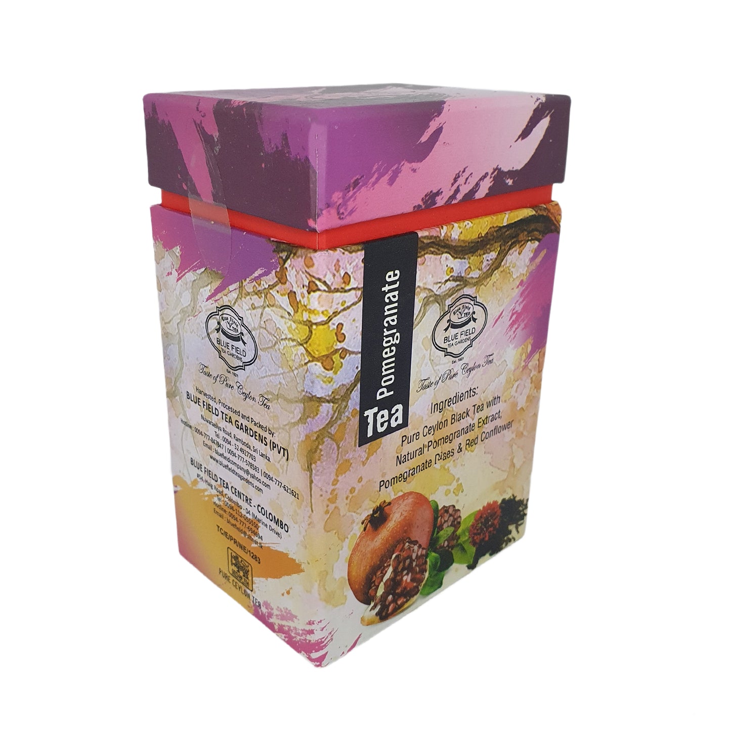 Bluefield Pomegranate Flavoured Tea (100g)