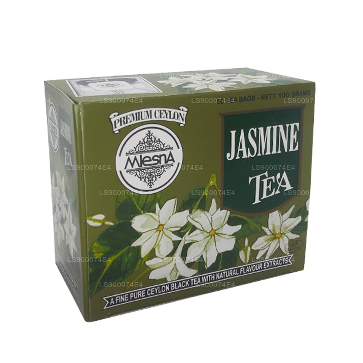 Mlesna Jasmine svart te (100g) 50 tepåsar