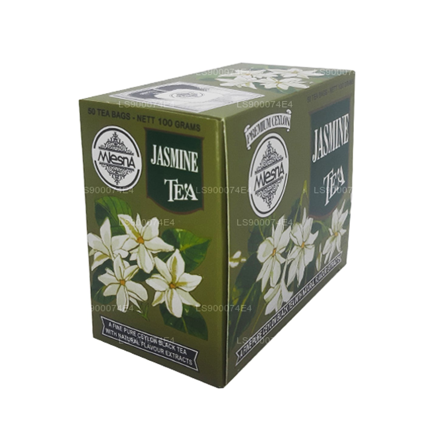 Mlesna Jasmine svart te (100g) 50 tepåsar