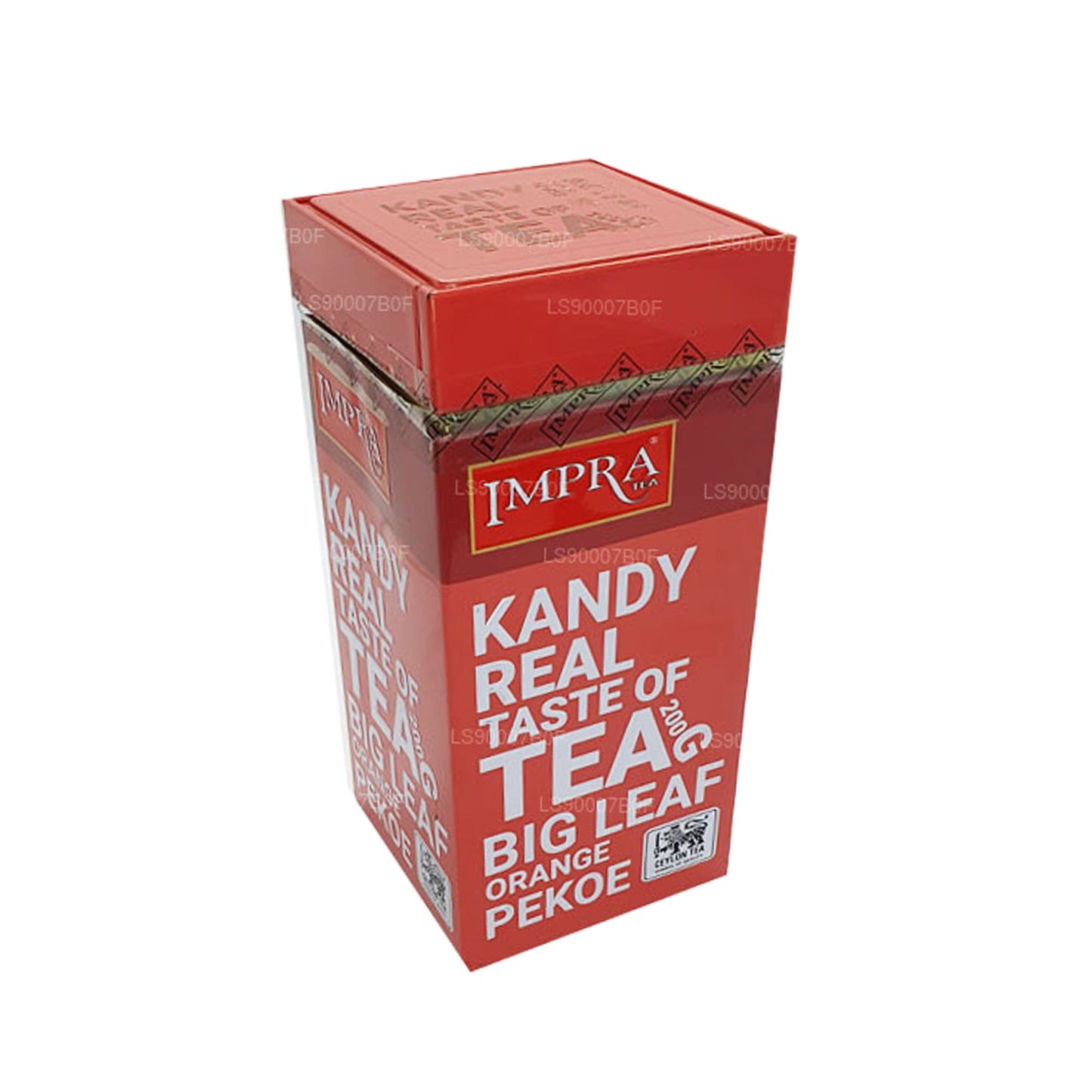Impra Kandy smak av te Big Leaf Orange Pekoe (200g) Meatal Caddy