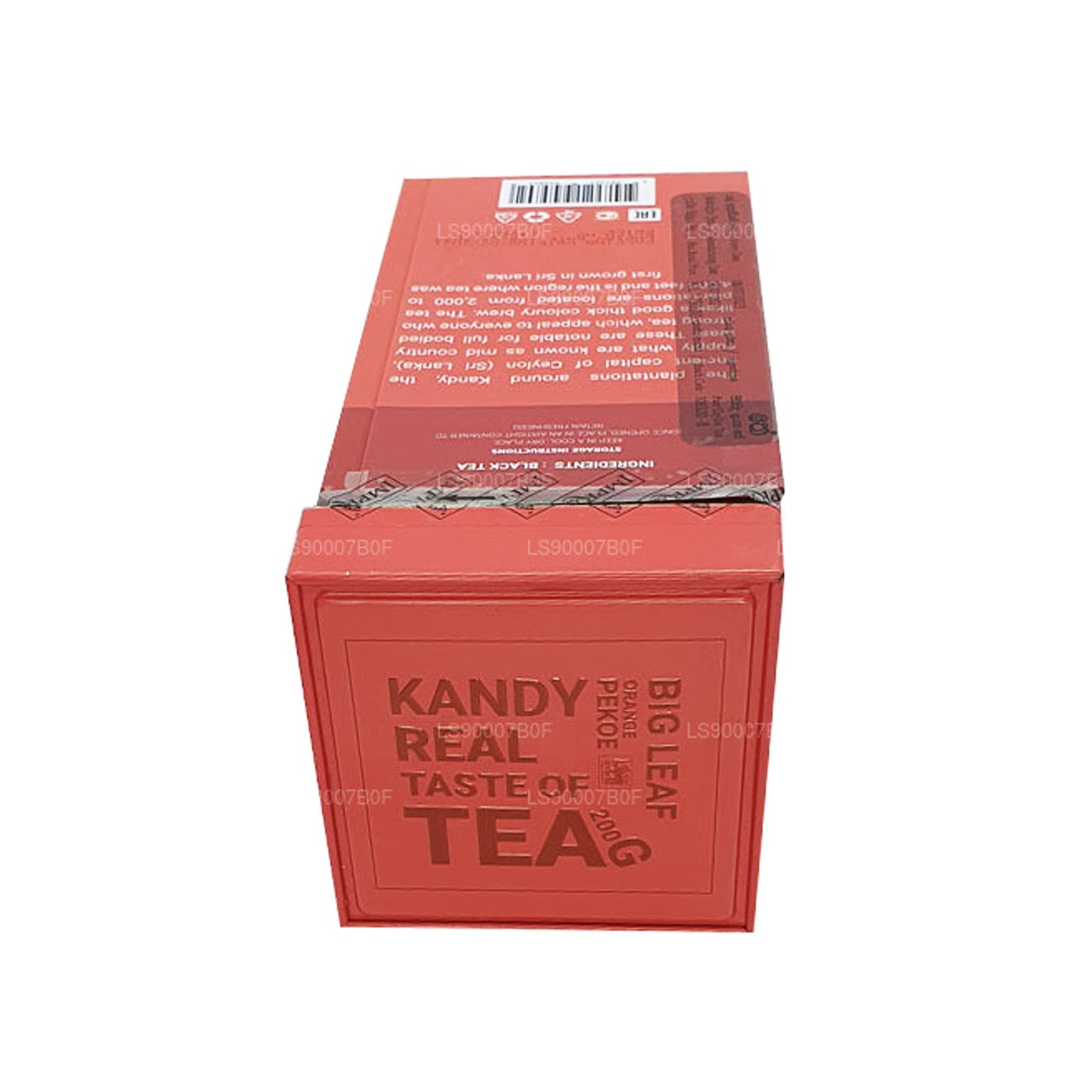 Impra Kandy smak av te Big Leaf Orange Pekoe (200g) Meatal Caddy