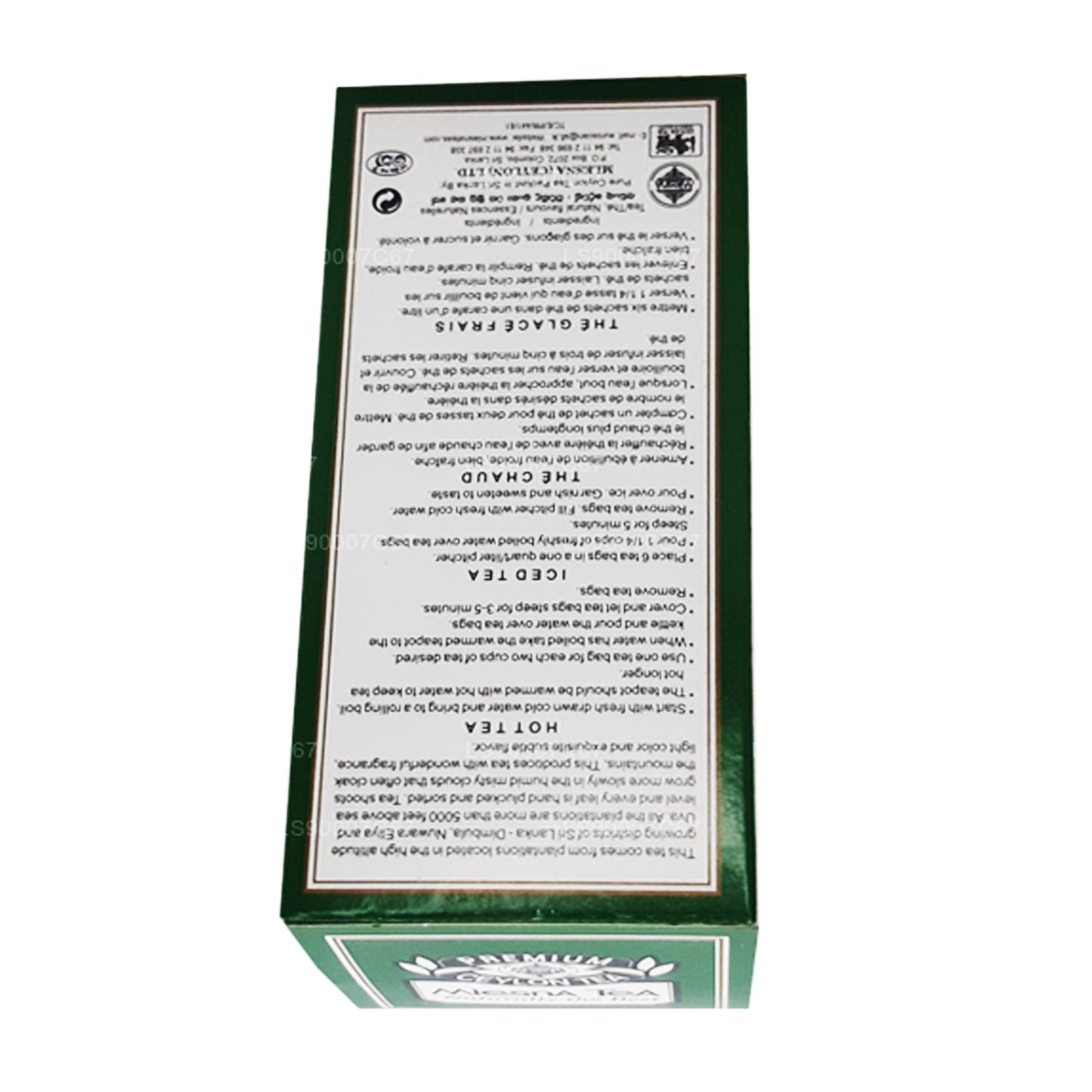 Mlesna Peach Apricot LuxuryTekåsar (60g)