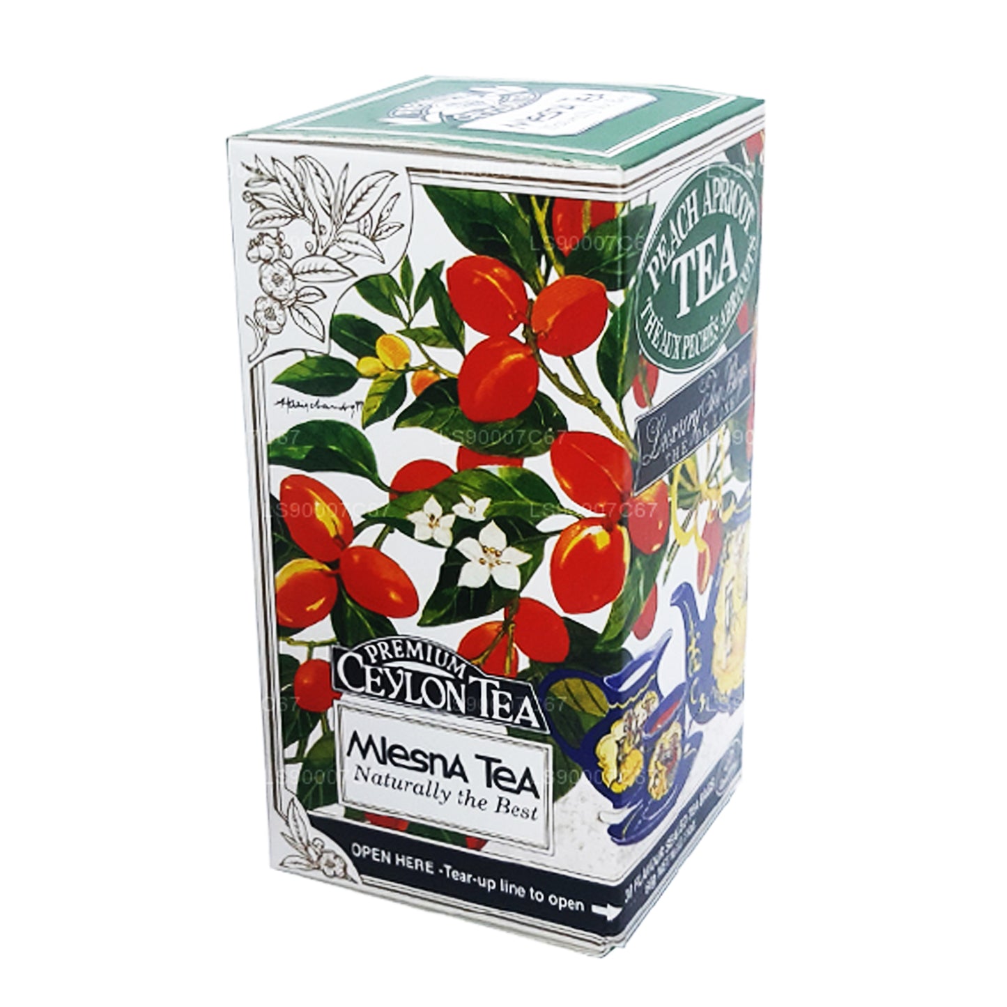 Mlesna Peach Apricot LuxuryTekåsar (60g)