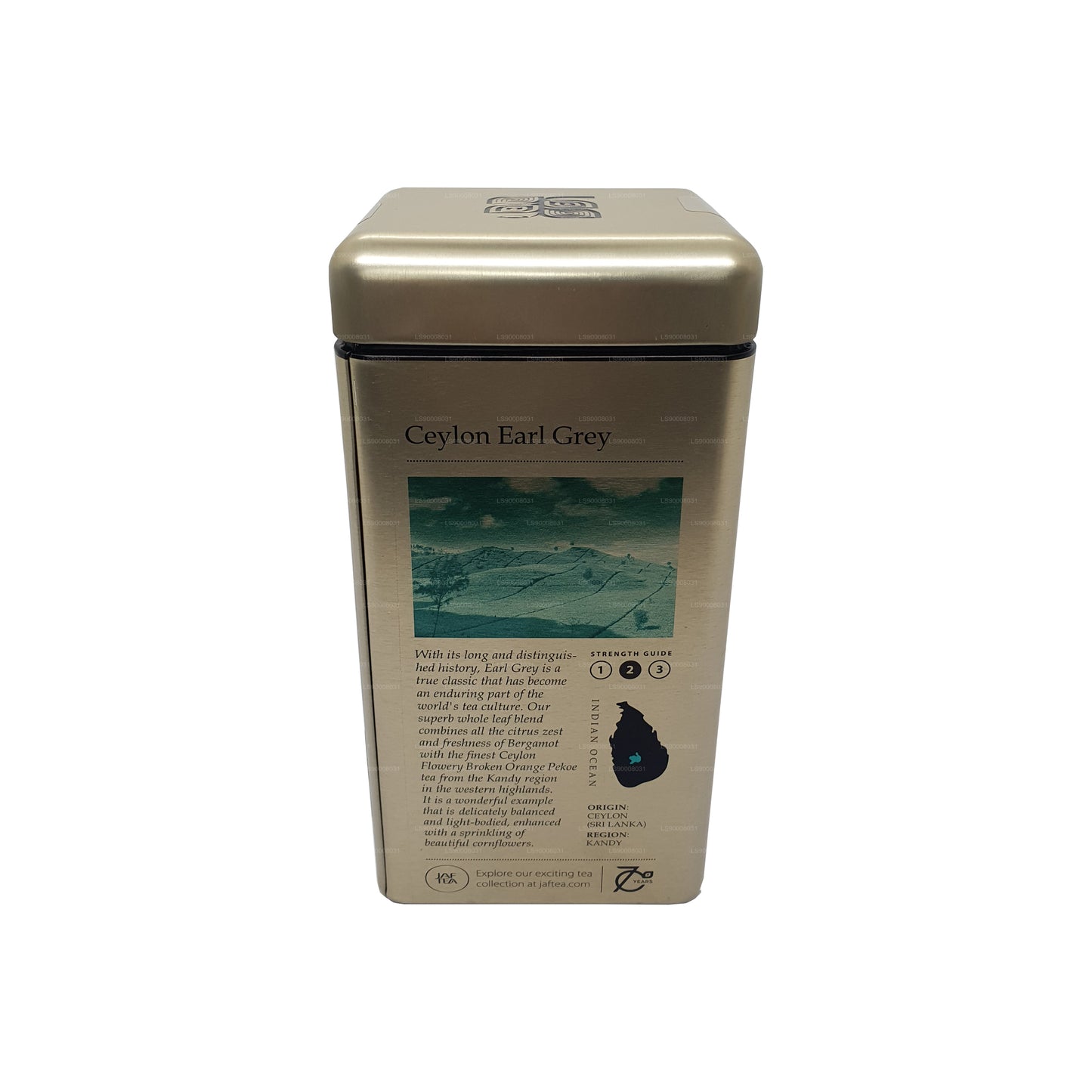 Jaf Tea Classic Guldkollektion Ceylon Earl Grey Caddy (175g)
