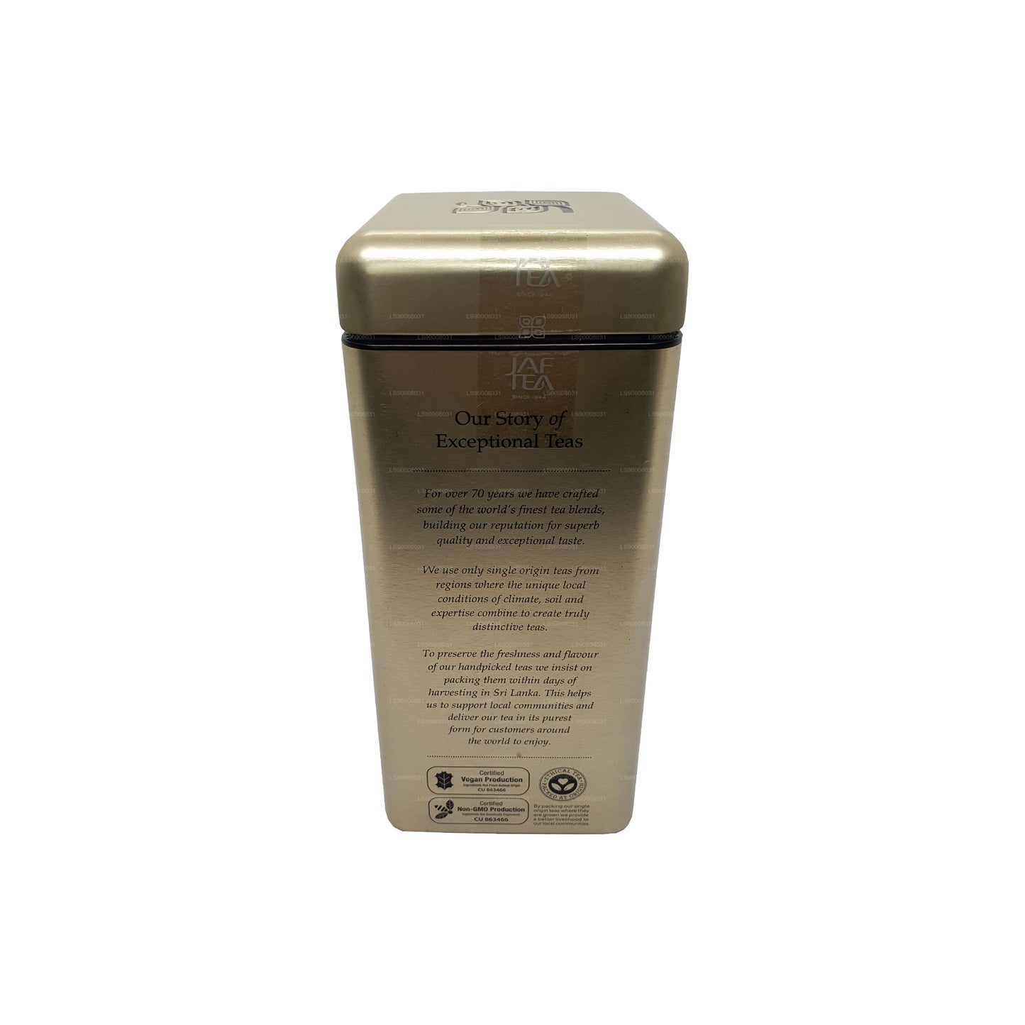 Jaf Tea Classic Guldkollektion Ceylon Earl Grey Caddy (175g)