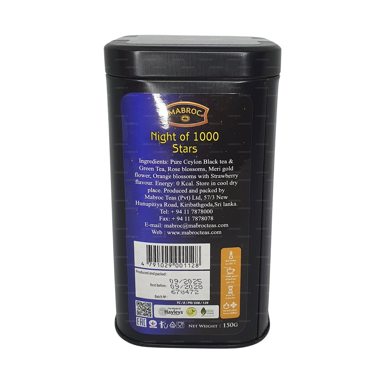 Mabroc natt av 1000 stjärnor (200g)
