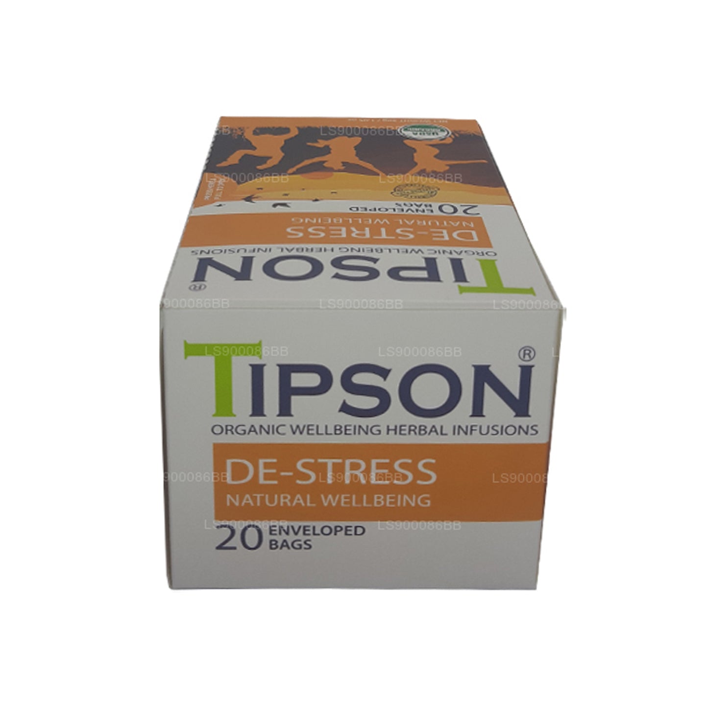 Tipson De-Stress Natural Wellbeing (30g) 20 omslutna tepåsar