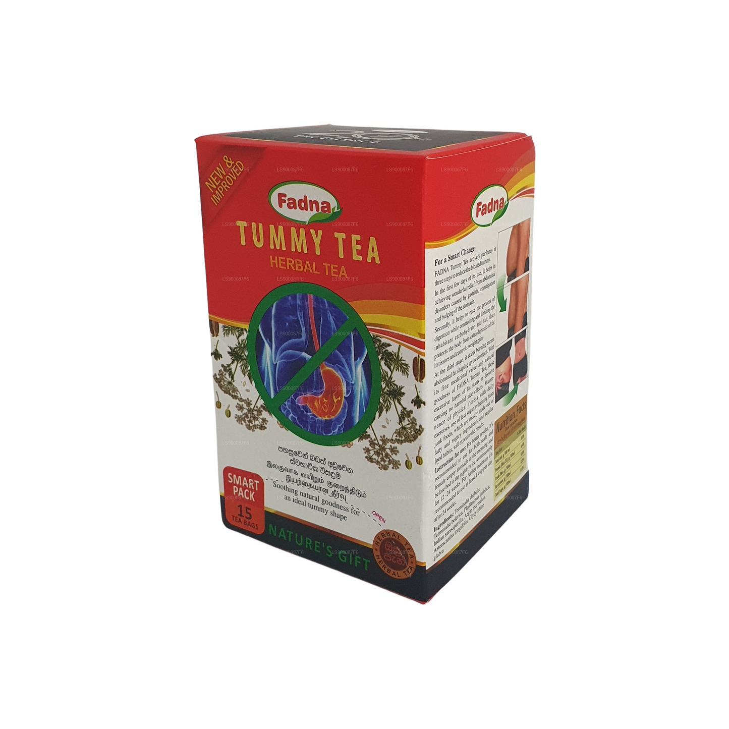 Fadna mage te (40g) 20 tepåsar