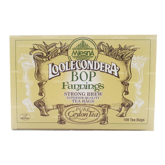 Mlesna Loolecondera BOP Fannings Strong Brew Tea Bags