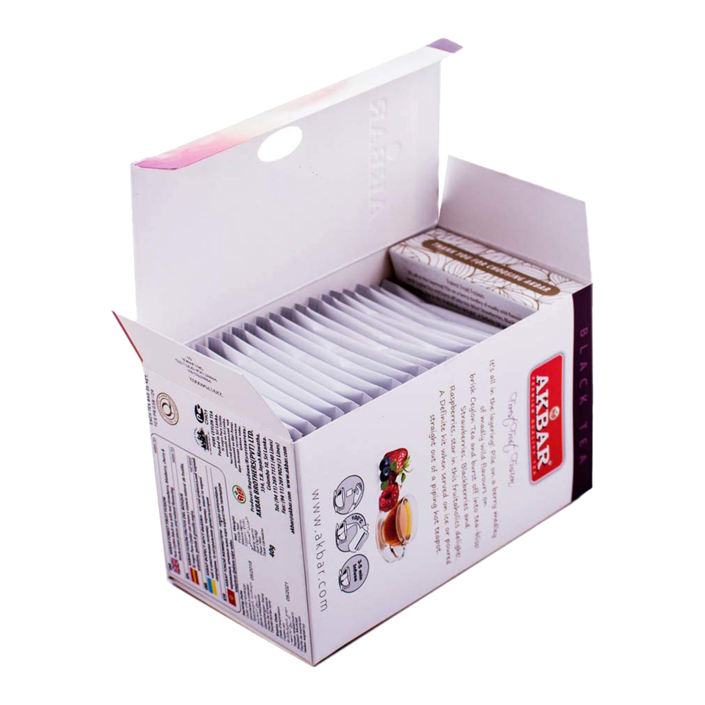 Akbar Forest Frukt Fusion (40g) 20 tepåsar