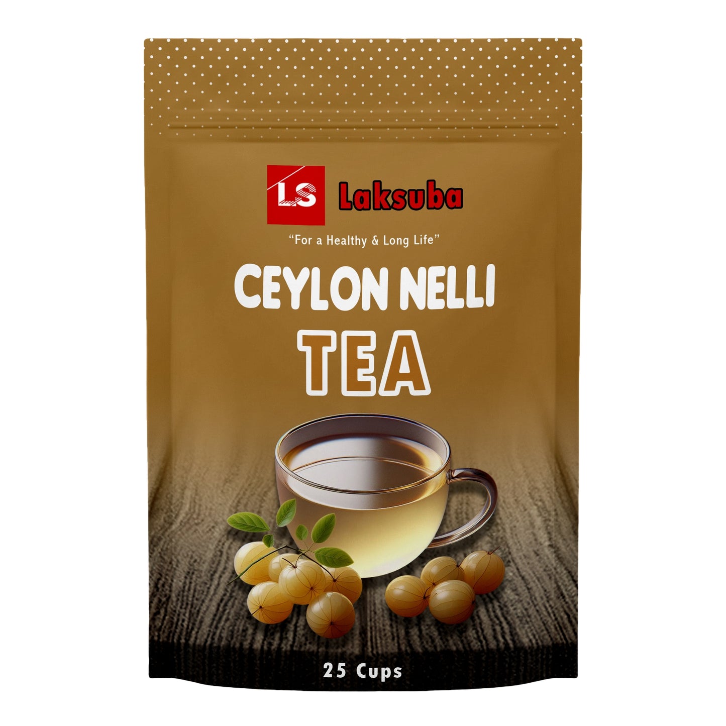 Laksuba Ceylon Nelli te (37,5 g) 25 tepåsar