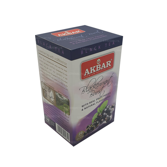 Akbar Blackcurrant Burst (40g) 20 Folie Tepåsar