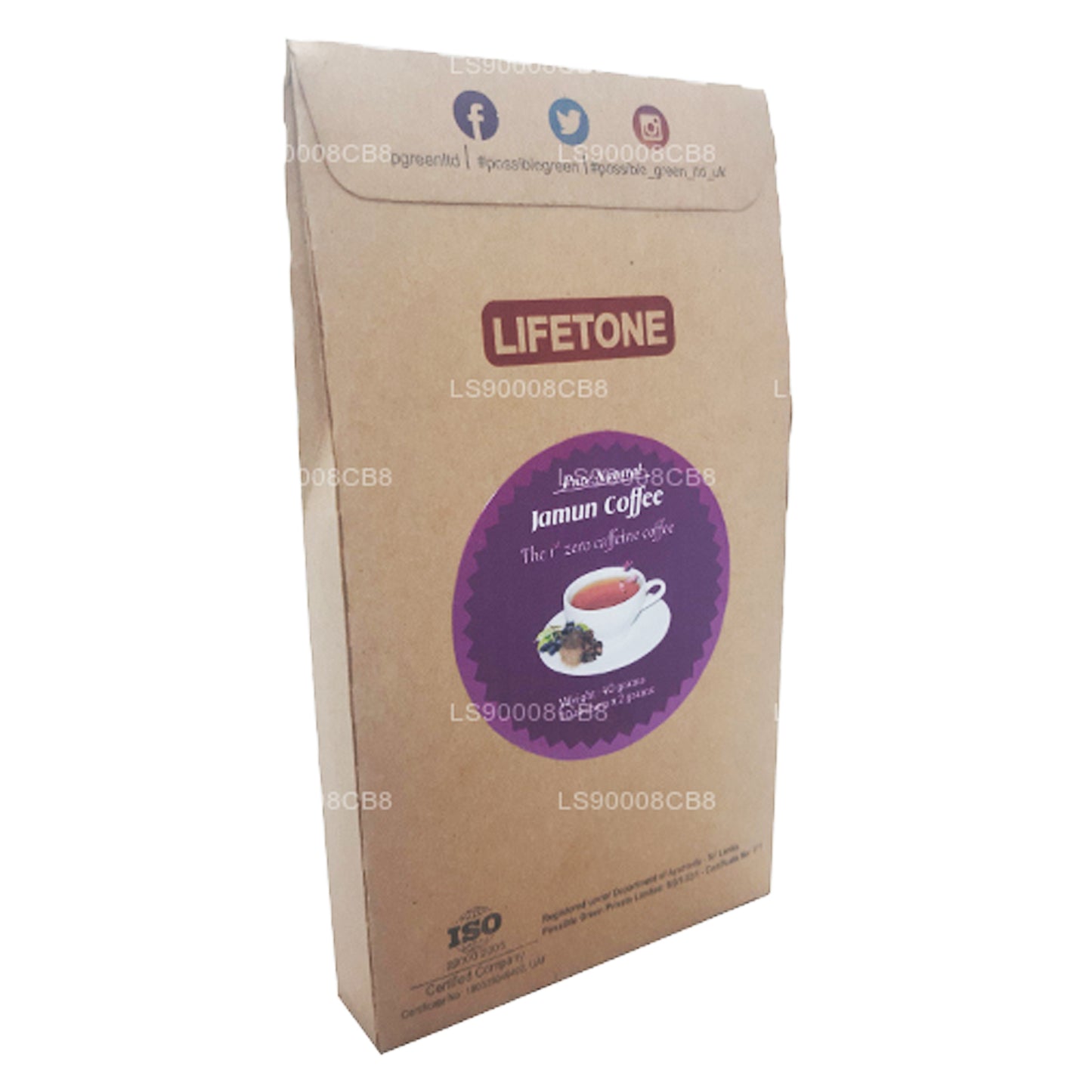 Lifetone Jamun frökaffe (40g)