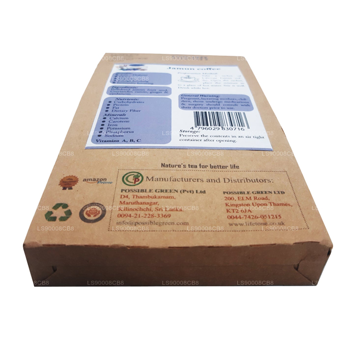 Lifetone Jamun frökaffe (40g)