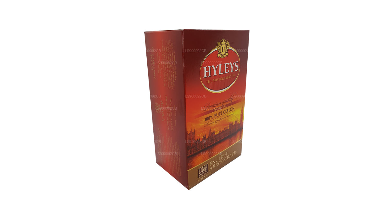 HYLEYS Premium Kvalitet Svart Te 50 Te Bages (100g)