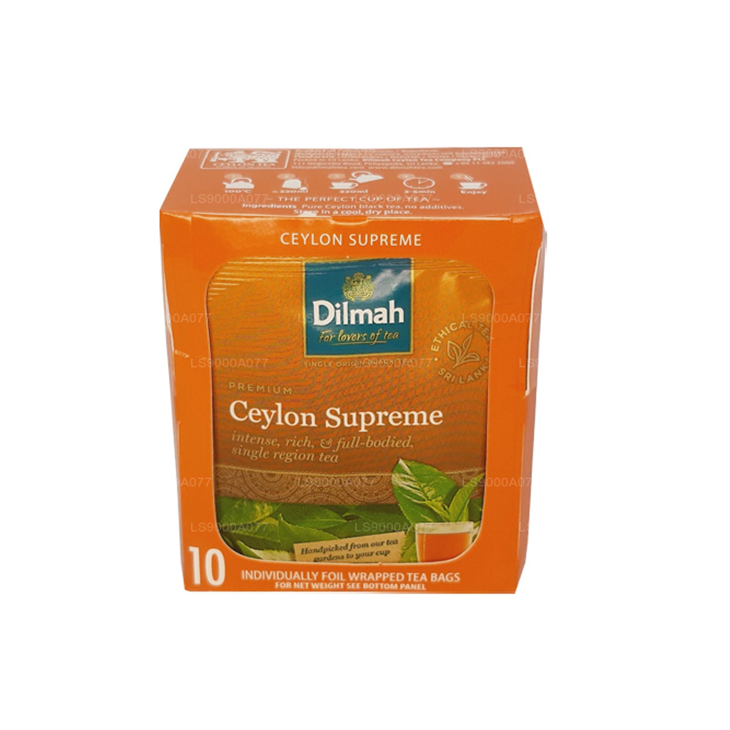 Dilmah Ceylon Supreme 10 tepåsar (20g)