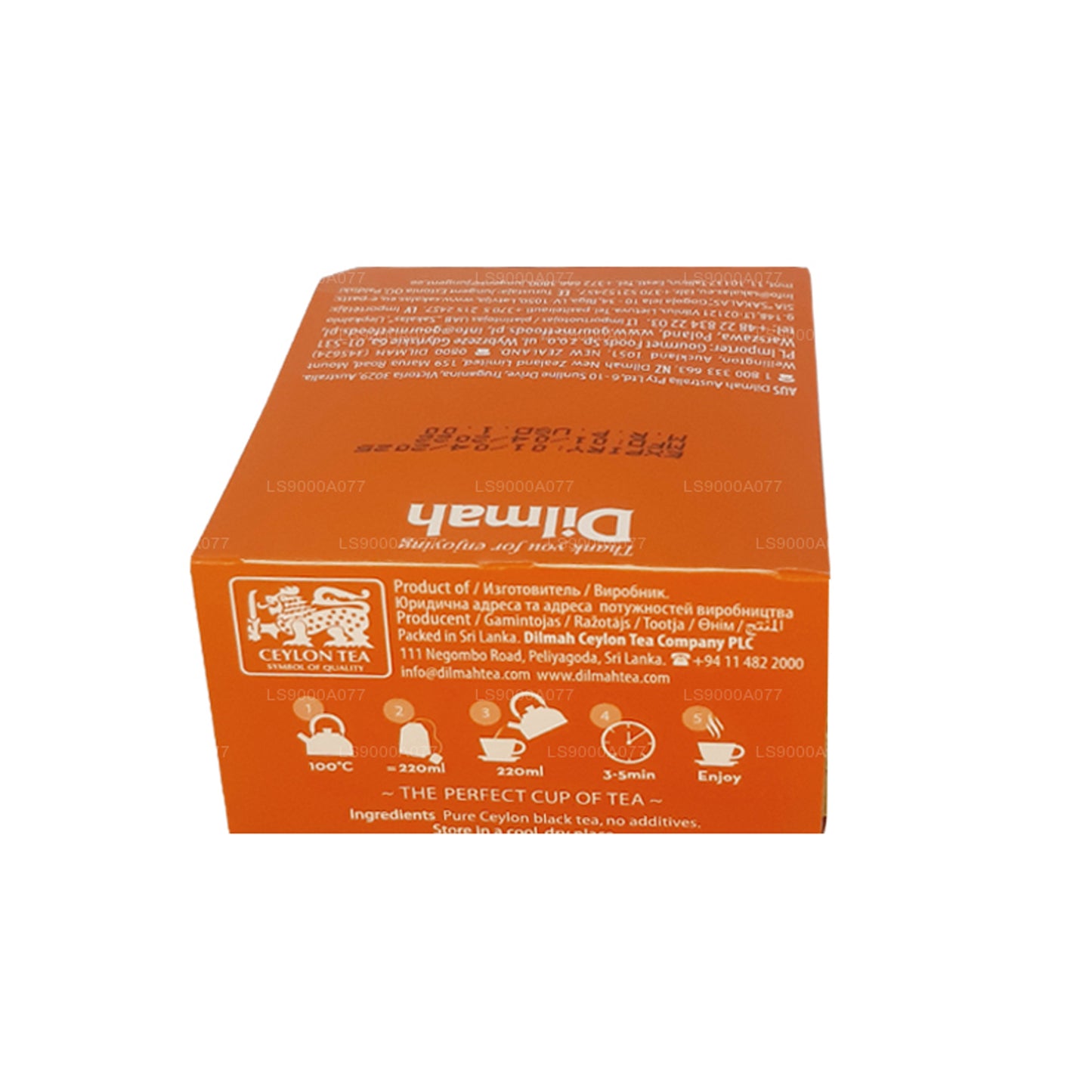 Dilmah Ceylon Supreme 10 tepåsar (20g)