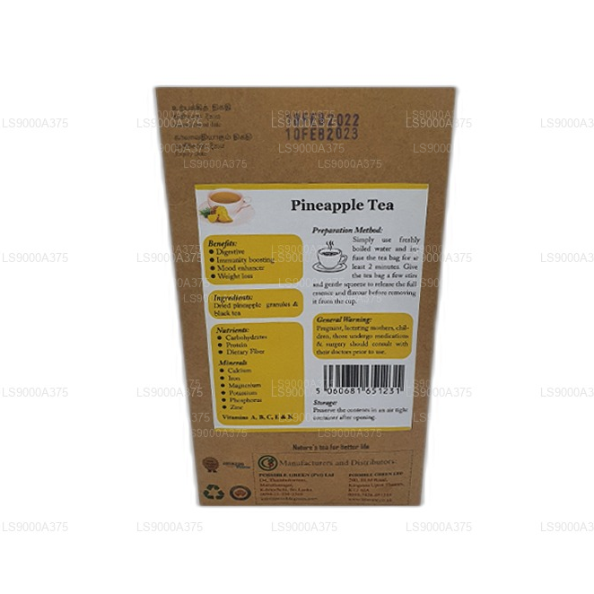Lifetone ananas te (40g)